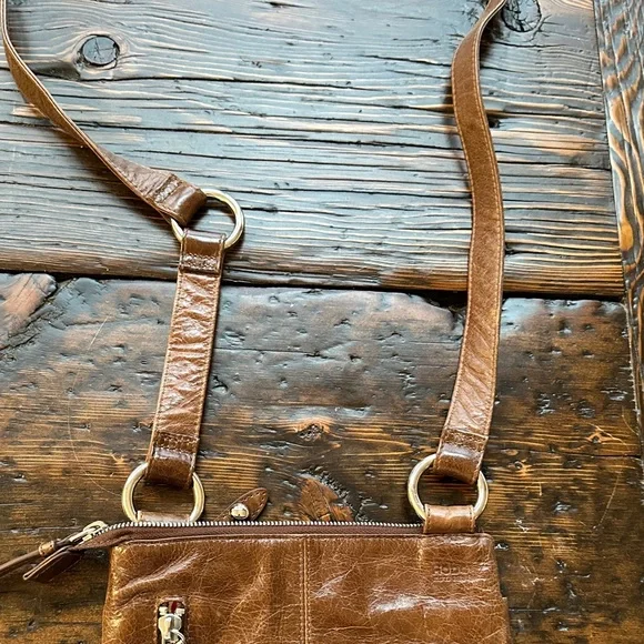 HOBO Brown Leather Crossbody Bag - Picture 9 of 10
